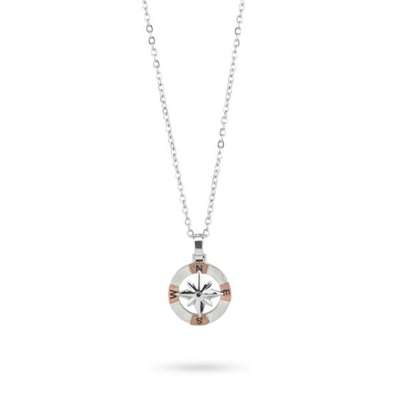 Collier Boccadamo Homme in Acier AGR272 - AGR272
